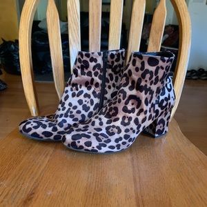 Leopard Booties